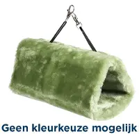Happy pet vogelspeelgoed cozzzy hut assorti Small 19x13x23 cm
