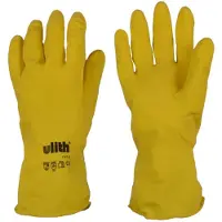 Boni-Shop® Industriële handschoenen Latex-Rubber Maat XL/10 geel