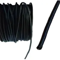Boni-Shop® Expanderseil 10mm, zwart, 10 meter