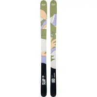 Zag - Ski's - Slap 98 2026 voor Heren van Hout - Maat 187 cm - Groen