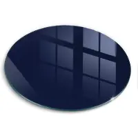 Wallfluent Glazen Snijplanken - Marine Snijplanken Glas - 40fi cm - Marine Snijplanken van Glas - Glazen Serveerplank - Decoratieve Glazen Snijplank - Glazen Snijplank met Antislip