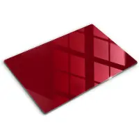 Wallfluent Glazen Snijplanken - Bourgondië Snijplanken Glas - 80 cm x 52 cm - Bourgondië Snijplanken van Glas - Glazen Serveerplank - Hygiënische Snijplank van Glas - Antislip Hakplank van Glas