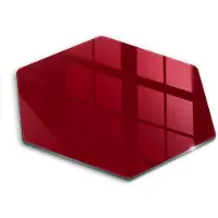 Wallfluent Glazen Snijplanken - Bourgondië Snijplanken Glas - h40 cm - Bourgondië Snijplanken van Glas - Hittebestendige Glazen Snijplank - Glazen Snijplank Voor Keuken - Antislip Glazen Snijplank