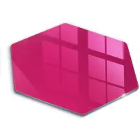 Wallfluent Glazen Snijplanken - Roze Snijplanken Glas - h40 cm - Donkerroze Snijplanken van Glas - Snijplank van Glas - Glazen Snijplank Voor Keuken - Antislip Glazen Snijplank