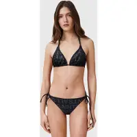 AllSaints Saph Bikini Top As Slate Black Maat: S | Bikini's Outlet | Dames | Zwart