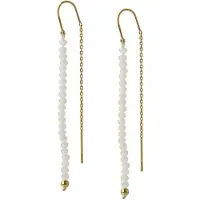 Otazu Amy Earhangers White Size: OS | Earrings Outlet | Dames | Ecru