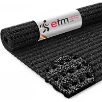 Etm Deurmat - Tegen gladheid - Granulaat gecoat - Antraciet - 120 x 200 cm