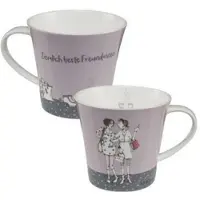 Goebel - Barbara Freundlieb | Koffie /Thee Mok Ziemlich beste Freundinnen | Beker - porselein - 350ml - 2 stuks