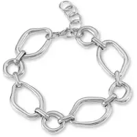 Marama - Armband Bailey Zilver - Titanium - dames - schakelarmband