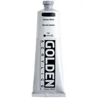 Golden Heavy Body Acrylverf Carbon Zwart 148 ml