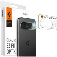Spigen Optik Pro EZ Fit Lens Protector 2-pack voor de Google Pixel 10 Pro XL - Crystal Clear