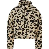 Urban Classics Sweatshirt lichtbeige / zwart