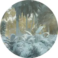 Komar Vliesbehang Zelfklevend vlies - Exotic Jungle - Afmeting 125 x 125 cm (1 stuk)