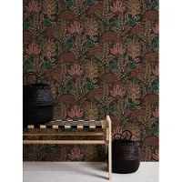 Living Walls Famous Garden - Zwart - 393495