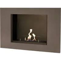 Xaralyn Bio-ethanol wandhaard - Goya MDC - betonlook - 2KW verwarming - sfeerhaard - muurhaard - echte vlammen