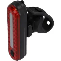 Fischer Fahrrad Achterlicht LED werkt op een accu Zwart