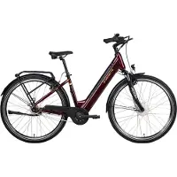 SAXONETTE Comfort Plus 5.0 dames ebike Nexus 7 13Ah wijnrood