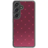 IMoshion Design hoesje voor de Samsung Galaxy S21 FE - Crush Check Coral Dust