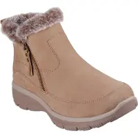SKECHERS Enkellaarsjes 'EASY GOING' lichtbruin