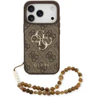 GUESS Telefoonhoesje Voor Iphone 17 Pro Met Bandje En Klassiek Logo 4g