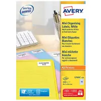 Avery L7654-100 adresetiketten A4 45,7 x 25,4 mm wit (4000 etiketten)