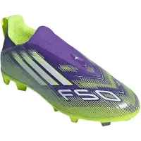 Adidas Sportschoen 'F50 League' neongroen / lila / wit