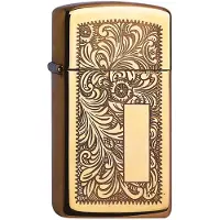 Zippo aansteker Venetian Brass Slim
