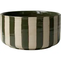 DBKD Line decoratieschaal Ø16 cm Stripe Green