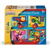 Ravensburger puzzel Iron Man & Friends - Legpuzzel - 12, 16, 20, 24 stukjes