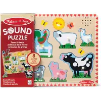 Melissa & Doug Farm Animals (806128) Puzzle Veelkleurig Kinderen