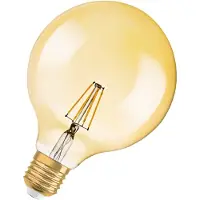 Osram Vintage 1906 Classic Globe125 lamp, 4W, 410lm