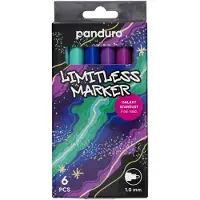 Panduro Limitless Marker S - 6 stuks - Galazy Stardust