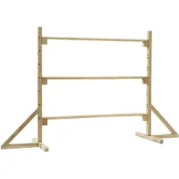 Hobby Horse - houten hindernis met steunberen
