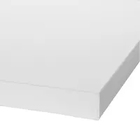 Panduro 3D canvasdoek - wit - 30x80 cm