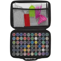 Panduro Freestyle diamond painting kit - 60 potjes + accessoires