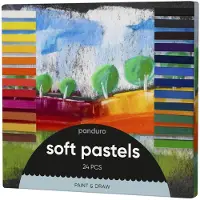 Panduro set pastelkrijt - 24 stuks