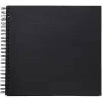 Panduro Foto album spiraal - 31x33 cm - zwart