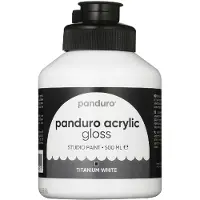 Panduro acrylverf glans - 500 ml - titaanwit