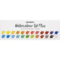 Panduro set aquarelverf - 24 kleuren