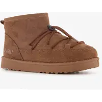 Braqeez gevoerde meisjes boots bruin maat 31