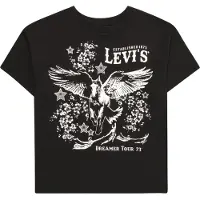 Levi's Shirt zwart / wit
