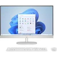 HP All-in-one Desktop PC 27-cr0077nf 27" AMD Ryzen 7 16 GB RAM 512 GB SSD Schelp wit - Franse Azerty
