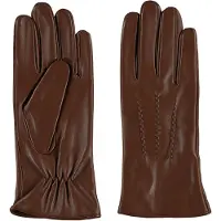 Sarlini Dames leren handschoenen cognac