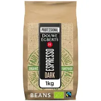 Douwe Egberts Espresso Organic en Fairtrade Dark Roast koffiebonen 1 kg