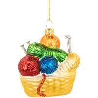 Sass & Belle Mandje wol kerstbal -