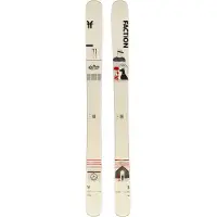 Faction - Packs (ski's & bindingen) - Pack Prodigy 3 Capsule 2026 voor Heren van Hout - Wit