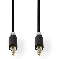 Nedis 3,5 mm naar 3,5 mm 1 Meter Grijs