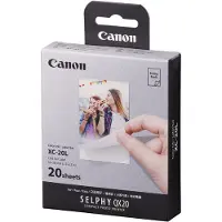 Canon Kit de 20 impressions format carte de crédit XC-20L pour Imprimante photo Selphy QX20