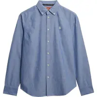 Superdry Blouse 'Oxford' blauw