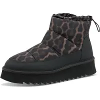 Tamaris Snowboots mokka / donkerbruin / zwart